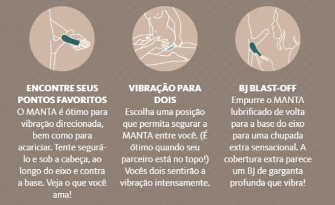 Dicas de como usar o vibrador Manta